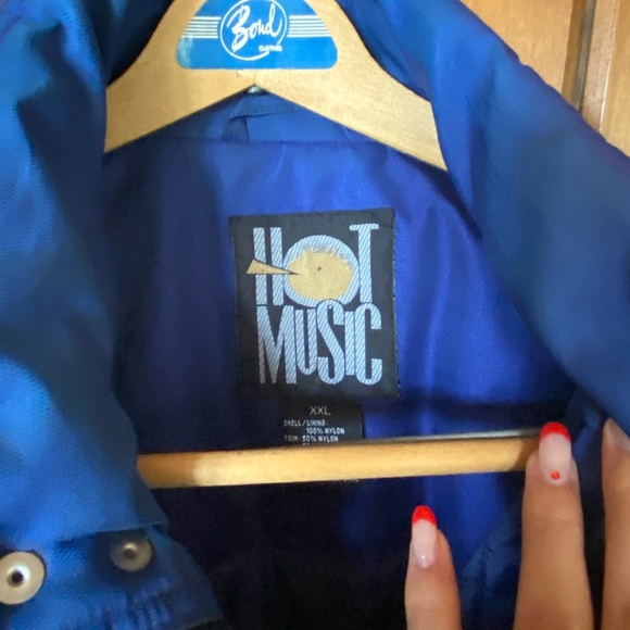 Vintage Hot Music retro winter bomber - Picture 9 of 10